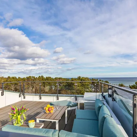 Prora - Ferienwohnung Mit Privater Dachterrasse Und Ostseeblick - Meerblick Apartmán Binz
