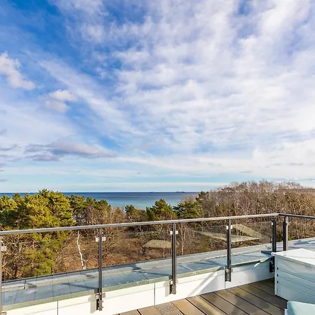 Prora - Ferienwohnung Mit Privater Dachterrasse Und Ostseeblick - Meerblick Apartmán *